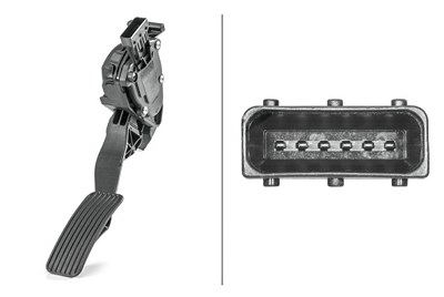 Hella Sensor, Fahrpedalstellung [Hersteller-Nr. 6PV009765-731] für Opel, Vauxhall von HELLA