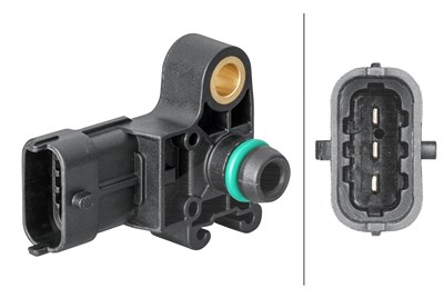 Hella Sensor, Ladedruck [Hersteller-Nr. 6PP358152-051] für Chevrolet, Opel, Vauxhall von HELLA