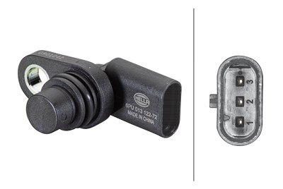 Hella Sensor, Nockenwellenposition [Hersteller-Nr. 6PU013122-721] für Mercedes-Benz von HELLA