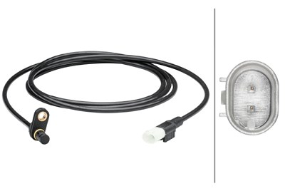 Hella Sensor, Raddrehzahl [Hersteller-Nr. 6PU012679-151] für Mercedes-Benz von HELLA