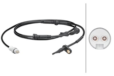 Hella Sensor, Raddrehzahl [Hersteller-Nr. 6PU012679-561] für Fiat von HELLA