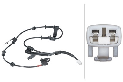 Hella Sensor, Raddrehzahl [Hersteller-Nr. 6PU012679-741] für Hyundai, Kia von HELLA