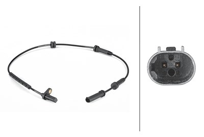 Hella Sensor, Raddrehzahl [Hersteller-Nr. 6PU012806-591] für BMW von HELLA
