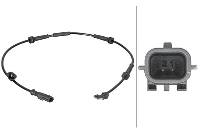 Hella Sensor, Raddrehzahl [Hersteller-Nr. 6PU012806-681] für Renault von HELLA