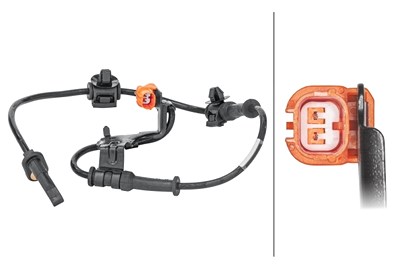 Hella Sensor, Raddrehzahl [Hersteller-Nr. 6PU230040-141] für Honda von HELLA