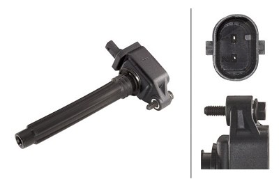 Hella Zündspule [Hersteller-Nr. 5DA230036-491] für Chrysler, Dodge, Jeep von HELLA