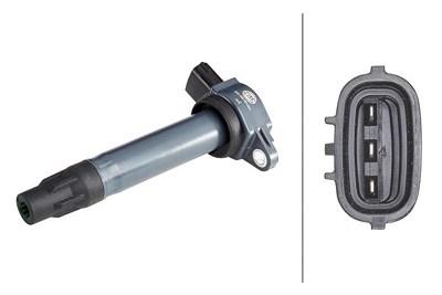 Hella Zündspule [Hersteller-Nr. 5DA358057-541] für Citroën, Mitsubishi, Peugeot von HELLA