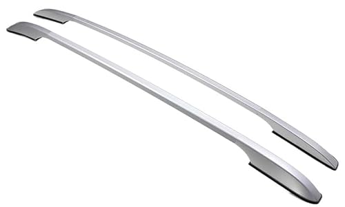 DachträGer Auto-Dachreling, Gepäckträger, Gepäckträger DachträGer Geschlossene Reling(Silver) von HEMODIAN