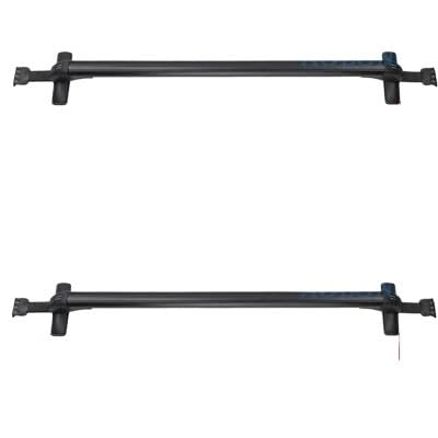 DachträGer Auto-Gepäckträger, Querträger, Dachträger, Querträger, gemeinsame universelle Querträger, Frachtstangen, Dachgepäckträger for Limousinen, LKW DachträGer Geschlossene Reling(A-B) von HEMODIAN