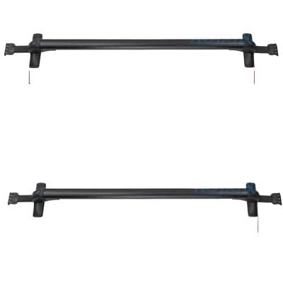 DachträGer Auto-Gepäckträger, Querträger, Dachträger, Querträger, gemeinsame universelle Querträger, Frachtstangen, Dachgepäckträger for Limousinen, LKW DachträGer Geschlossene Reling(B-C) von HEMODIAN