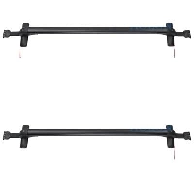 DachträGer Auto-Gepäckträger, Querträger, Dachträger, Querträger, gemeinsame universelle Querträger, Frachtstangen, Dachgepäckträger for Limousinen, LKW DachträGer Geschlossene Reling(C-D) von HEMODIAN