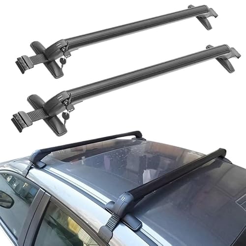 DachträGer Autoteile Universal 43,3" 110CM 2X Aluminium Auto Top Gepäck Dachträger Querträger Träger DachträGer Geschlossene Reling DachträGer Autoteile Universal 43,3" 110CM 2X Aluminium Auto Top Gepäck Dachträger Querträger Träger DachträGer Geschlossene Reling von HEMODIAN