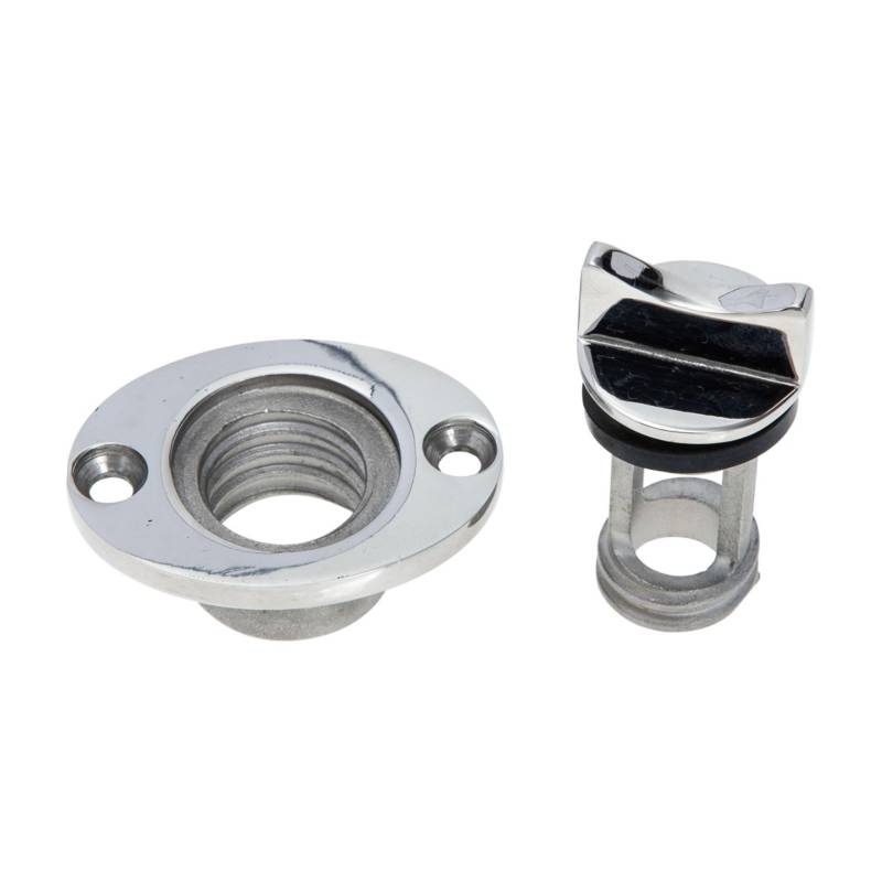 HEMOTON 1Satz Boots Scupper Stecker Rostfreier Abflussstecker Für Schlauchboote Kajaks Und Kanus Wasserablass Mit Feinen Gewinden Und Langlebig von HEMOTON