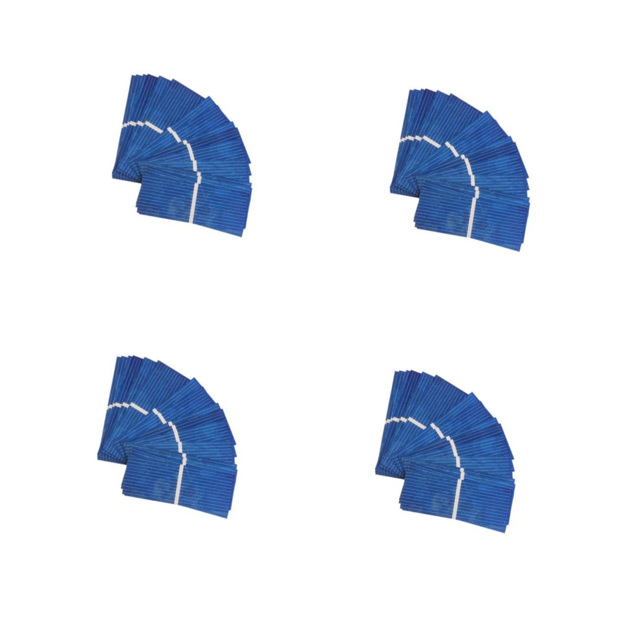 HEMOTON 4 Sätze Solarzelle Sonnenkollektor Solar- Batterieladegerät Für Solarpanel Mini Flexibles Solar Faltbares Solarpanel Autoladezubehör Polykristallin Blau 100 Stück * 4 HEMOTON 4 Sätze Solarzelle Sonnenkollektor Solar- Batterieladegerät Für Solarpanel Mini Flexibles Solar Faltbares Solarpanel Autoladezubehör Polykristallin Blau 100 Stück * 4 von HEMOTON