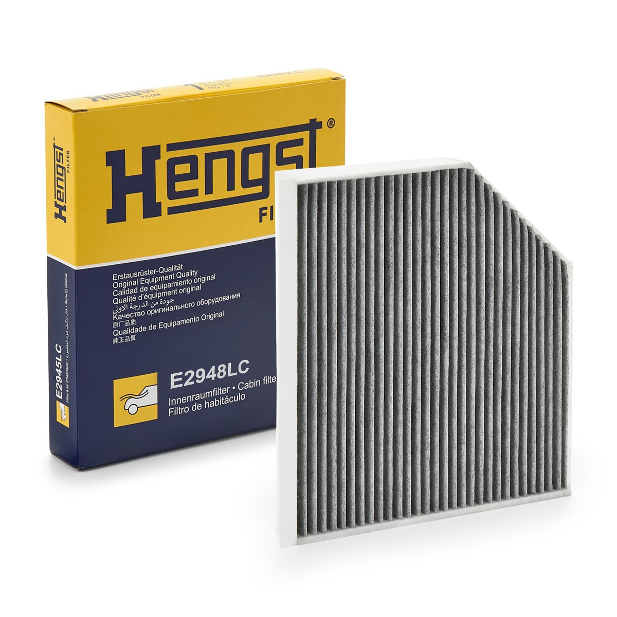 HENGST FILTER Innenraumfilter AUDI,PORSCHE E2948LC 4680310000,8K0819439B,PAB81943910 8K0819439A,8K0819439B von HENGST FILTER