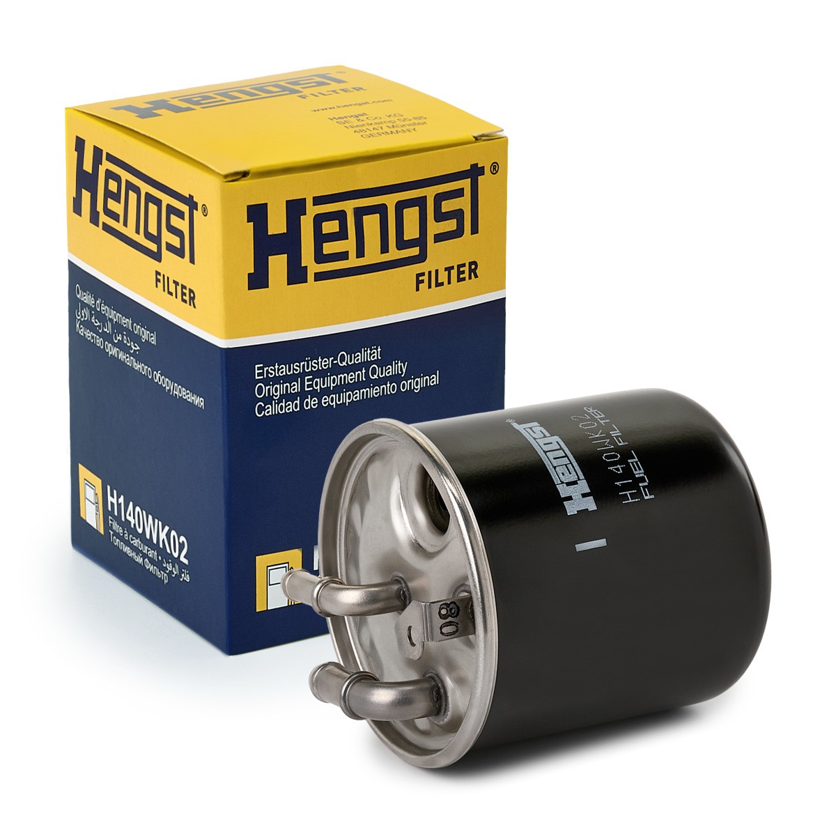 HENGST FILTER Kraftstofffilter MERCEDES-BENZ,FORD H140WK02 A6420920201,7424999336,FFK0046 Leitungsfilter,Spritfilter 1542200000,6420901652,6420920201 von HENGST FILTER