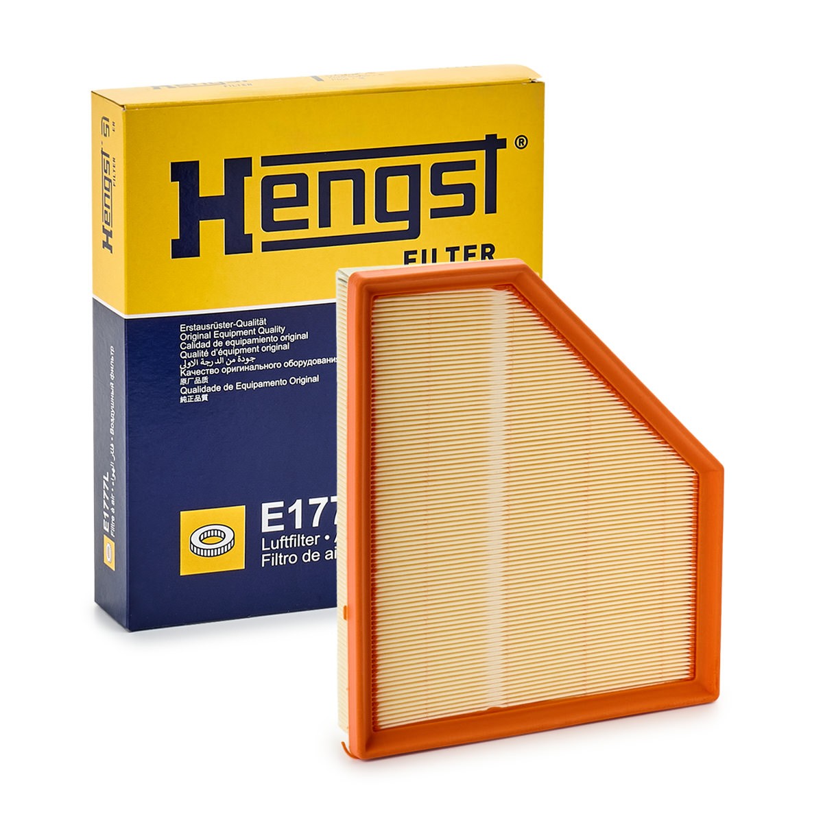 HENGST FILTER Luftfilter BMW E1777L 13718580429 Motorluftfilter,Filter für Luft von HENGST FILTER