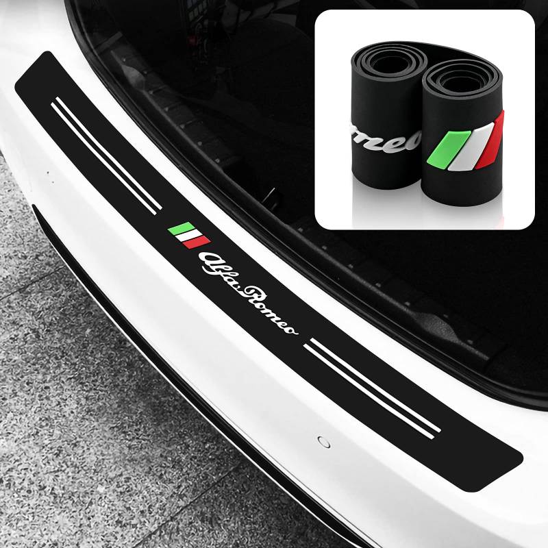 Carbon Faser B-Säule Tür dekorative DIY Aufkleber, für Alfa Romeo Giulia Giulietta Stelvio Mito GT 166 159 147 156 4C Car Styling von HENGYUESHANG
