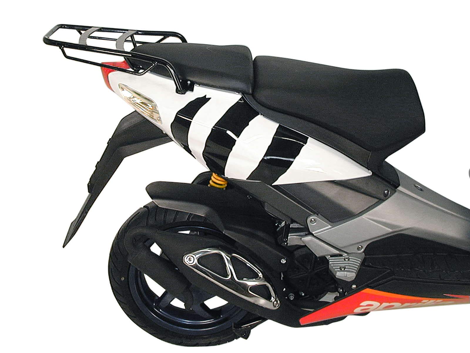 Hepco&Becker Rohrgepäckbrücke/Topcaseträger - schwarz für Aprilia SR 50 R/Factory ab Bj.2005 Hepco&Becker Rohrgepäckbrücke/Topcaseträger - schwarz für Aprilia SR 50 R/Factory ab Bj.2005 von HEPCO&BECKER