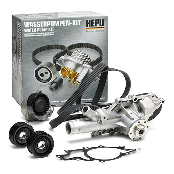 HEPU Wasserpumpe + Keilrippenriemensatz MERCEDES-BENZ PK15380 6462001001 HEPU Wasserpumpe + Keilrippenriemensatz MERCEDES-BENZ PK15380 6462001001 von HEPU