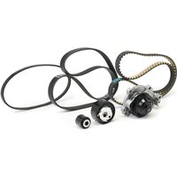 HEPU Wasserpumpe + Zahnriemensatz Zähnez.: 118 PK09080 Wasserpumpe + Zahnriemenkit OPEL,PEUGEOT,CITROËN,Crossland X (P17),Corsa F von HEPU