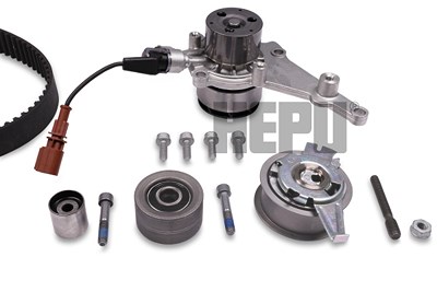 Hepu Wasserpumpe + Zahnriemensatz [Hersteller-Nr. PK55020] für Audi, Cupra, Ford, Seat, Skoda, VW von HEPU