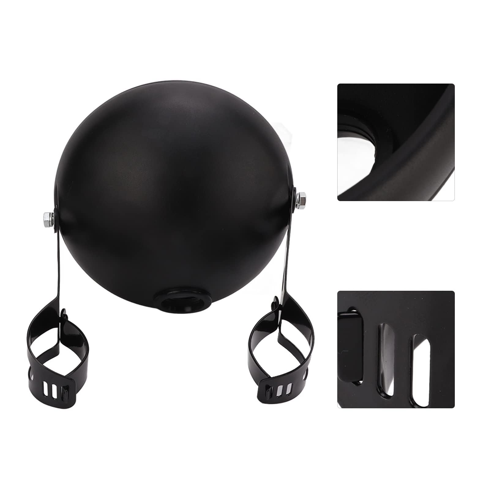 7 Zoll/17,78cm Motorrad Scheinwerfergehäuse Eimer Schutzhülle Universelle Halterung LED Scheinwerferschale Scheinwerferabdeckung LED Lichtgehäuses Für 38–51mm/0,15–0,2 Zoll Gabelrohren Motorrädern 7 Zoll/17,78cm Motorrad Scheinwerfergehäuse Eimer Schutzhülle Universelle Halterung LED Scheinwerferschale Scheinwerferabdeckung LED Lichtgehäuses Für 38–51mm/0,15–0,2 Zoll Gabelrohren Motorrädern von HERCHR