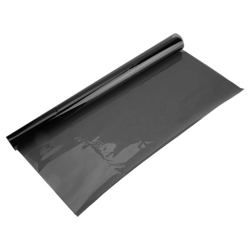 Auto Fenster Tönungsfolie, 50x100cm / 19,7 x 39,4 Zoll kratzfestes Auto Fenster Tönung Fenster Privatsphäre Film Auto Schatten Frontscheibe Blackout Fenster Film Auto Auto Windschutzscheibe Rolle von HERCHR