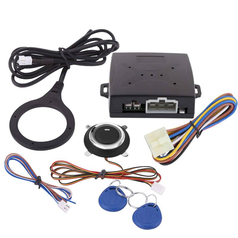 RFID-Motor-Druckknopf-Start-Kit Und Schlüsselloses Startsystem 12-V-Motor-Startknopf-Kit Upgrade-Schlüsselstart Für Push-Start-Autos von HERCHR