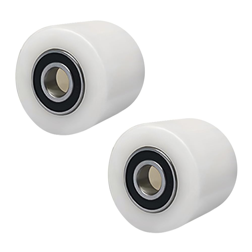 2 Stück Hubwagen Rolle Polyamid Nylon 70 x 60 mm, mit Kugellager Rollen für Hubwagen Ersatzrollen Laufrolle | Durchmesser 70 mm | Breite 60 mm | Achse 20 mm | Maximale Belastung: 650 KG 2 Stück Hubwagen Rolle Polyamid Nylon 70 x 60 mm, mit Kugellager Rollen für Hubwagen Ersatzrollen Laufrolle | Durchmesser 70 mm | Breite 60 mm | Achse 20 mm | Maximale Belastung: 650 KG von HERLLD