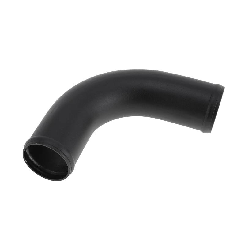 HEROFFIX 5,6 cm OD 90 Grad Bogen 6064 Aluminiumlegierung Rohr Ladeluftkühler Rohr Oberfläche Strahllufteinlass Anschlussschlauch mit Doppelperlenrolle 15 cm Länge schwarz von HEROFFIX