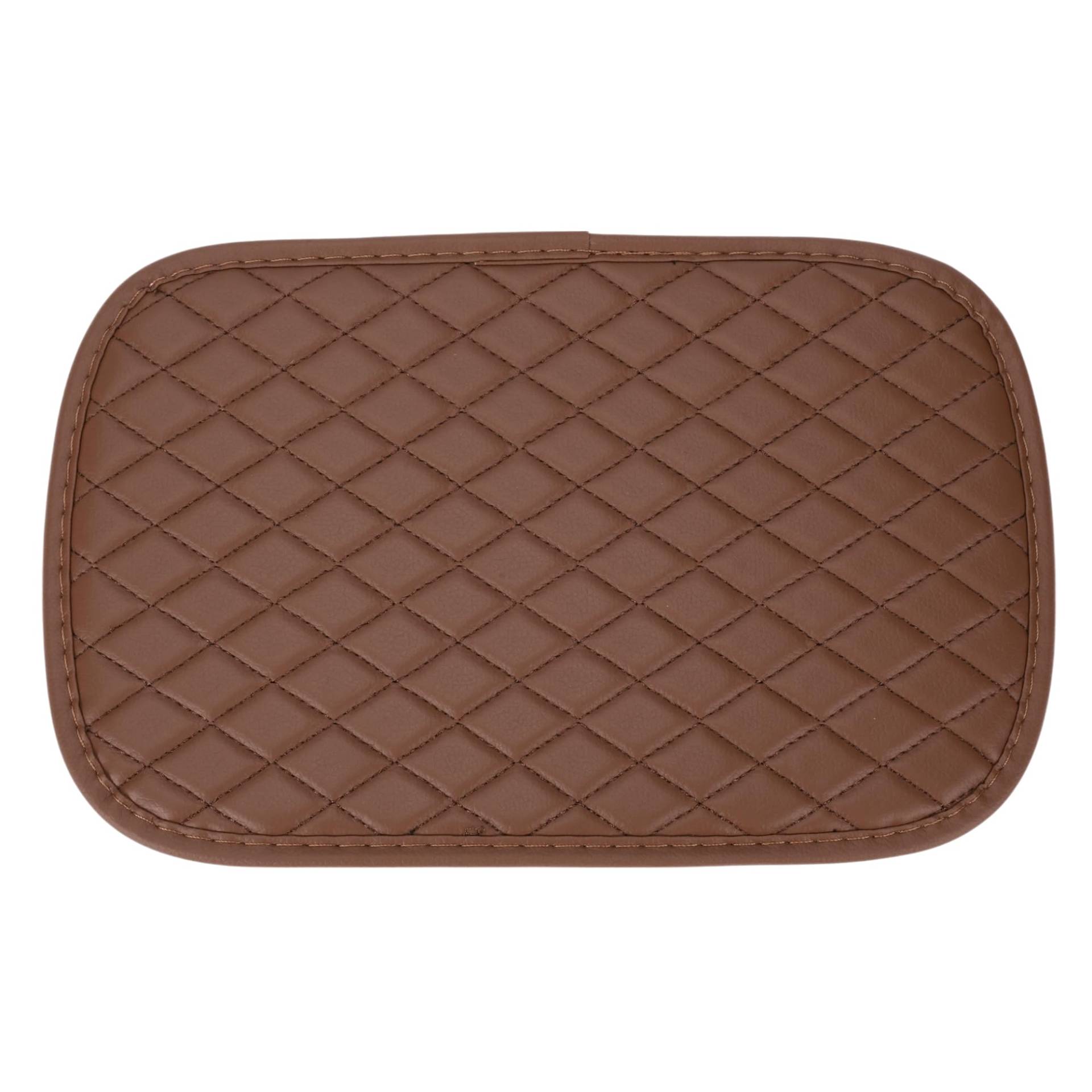 HEROFFIX Auto Mittelkonsole Abdeckung Armlehnen Abdeckung 31x20x1cm / 12.2"x7.87"x0.39" Braun Kunstleder HEROFFIX Auto Mittelkonsole Abdeckung Armlehnen Abdeckung 31x20x1cm / 12.2"x7.87"x0.39" Braun Kunstleder von HEROFFIX