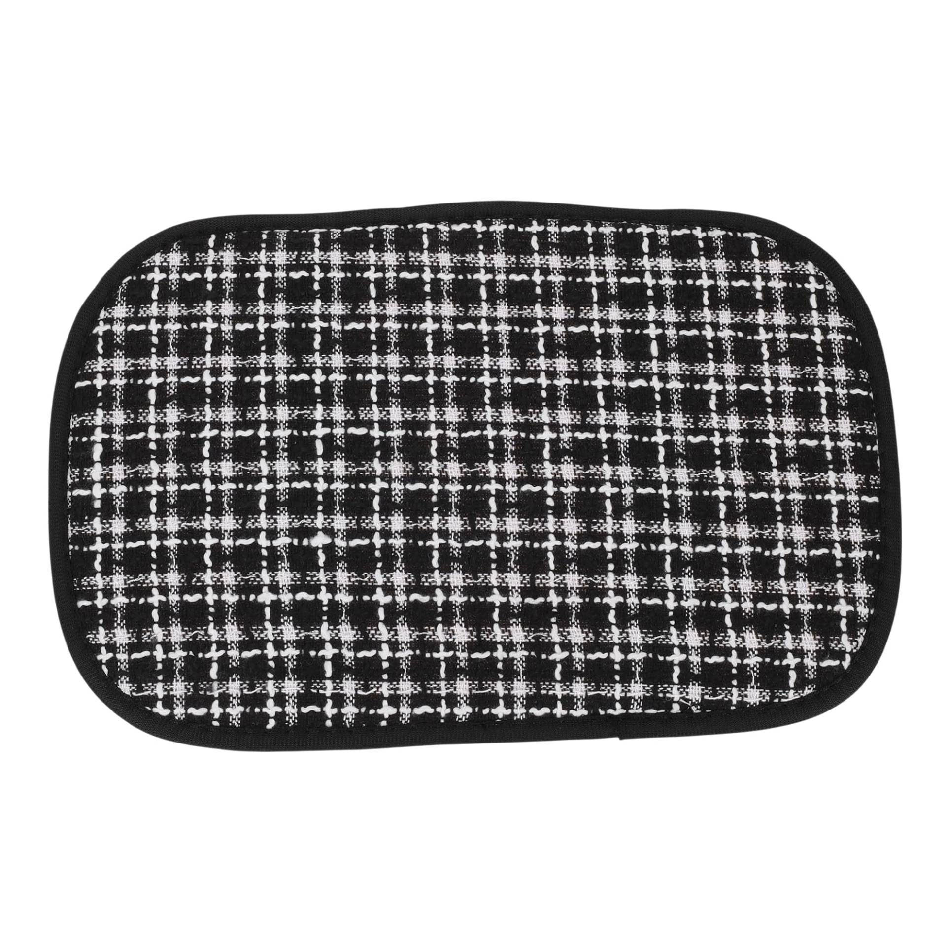 HEROFFIX Auto Mittelkonsole Abdeckung Auto Armlehne Abdeckung 31x20x1cm / 12.2"x7.87"x0.39" Schwarz Weiß Leinen HEROFFIX Auto Mittelkonsole Abdeckung Auto Armlehne Abdeckung 31x20x1cm / 12.2"x7.87"x0.39" Schwarz Weiß Leinen von HEROFFIX