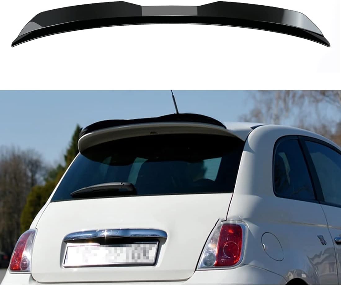 Auto Heckspoiler für FIAT 500 Abarth MK1 Facelift 2016-2023,Hinten Spoiler Spoilerlippe Performance Tuning Lippe Wing Spoiler Styling Modification Zubehör Auto Heckspoiler für FIAT 500 Abarth MK1 Facelift 2016-2023,Hinten Spoiler Spoilerlippe Performance Tuning Lippe Wing Spoiler Styling Modification Zubehör von HERSIL