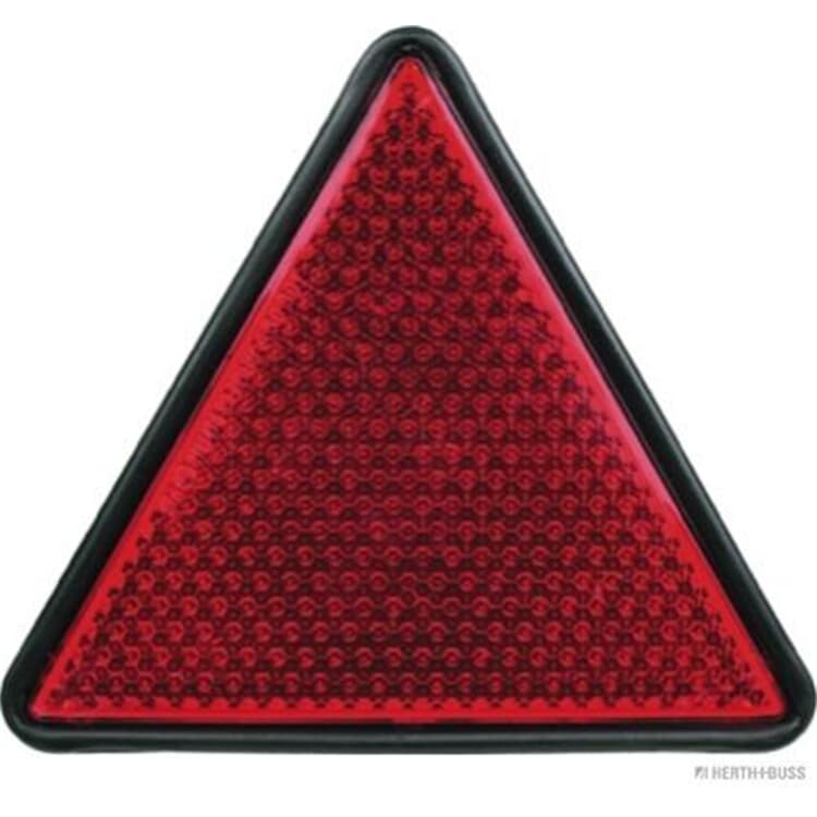 Elparts R?ckstrahler Dreieck mit Rahmen geschraubt Rot Kunststoff mit Bolzen Geh?usefarbe schwarz Elparts R?ckstrahler Dreieck mit Rahmen geschraubt Rot Kunststoff mit Bolzen Geh?usefarbe schwarz von HERTH+BUSS ELPARTS