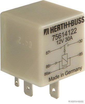 Herth+buss Elparts Relais, Kraftstoffpumpe [Hersteller-Nr. 75614122] für Audi, Seat, VW von HERTH+BUSS ELPARTS