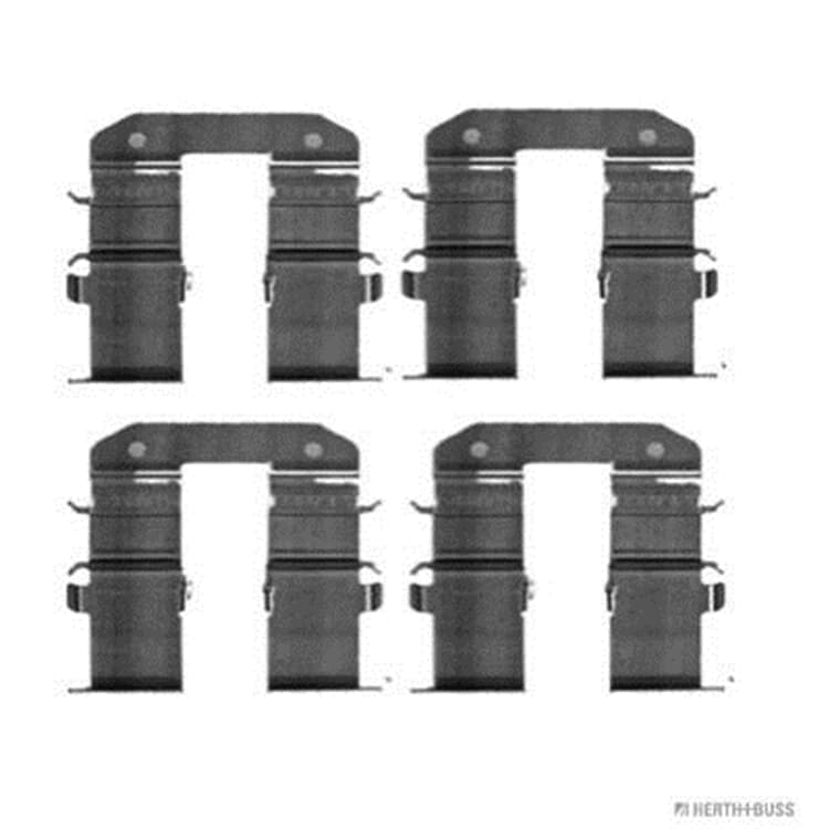 Jakoparts Zubeh?rsatz f?r Bremsbel?ge hinten Hyundai Kia von HERTH+BUSS JAKOPARTS