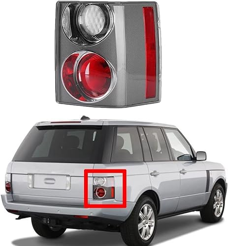 Rücklicht-Komplettset für-Range Rover Vogue L322 2006-2009 Wasserdichtes IP67-Gehäuse,Plug-and-Play,Hochwertige Rücklicht,Bremslicht,Blinklicht,Rückfahrlicht,Nebelschlusslicht,STECKER inklusive von HESTAY