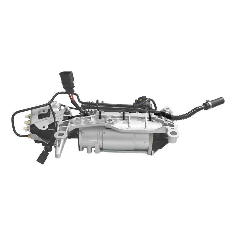 HETEVSCCK Für P&orsche Für Cayenne 9PA 2002-2010 Luftfederung Kompressor Pumpe Mit Halterung + Block Ventil + Rohr Montage Luftfederung von HETEVSCCK