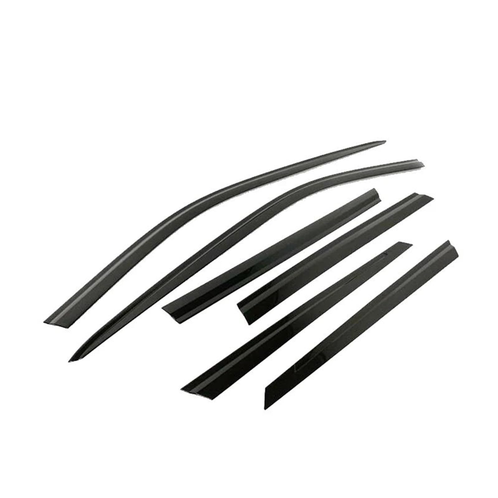 Regenschutz Auto-wasserdichter Türfenster-Sonnenschutz Mit Lüftungsschlitzen Und Regenschutz Für L&and R&Over Für Discovery Sport 2015-2023 HETEVSCCK(Black) von HETEVSCCK