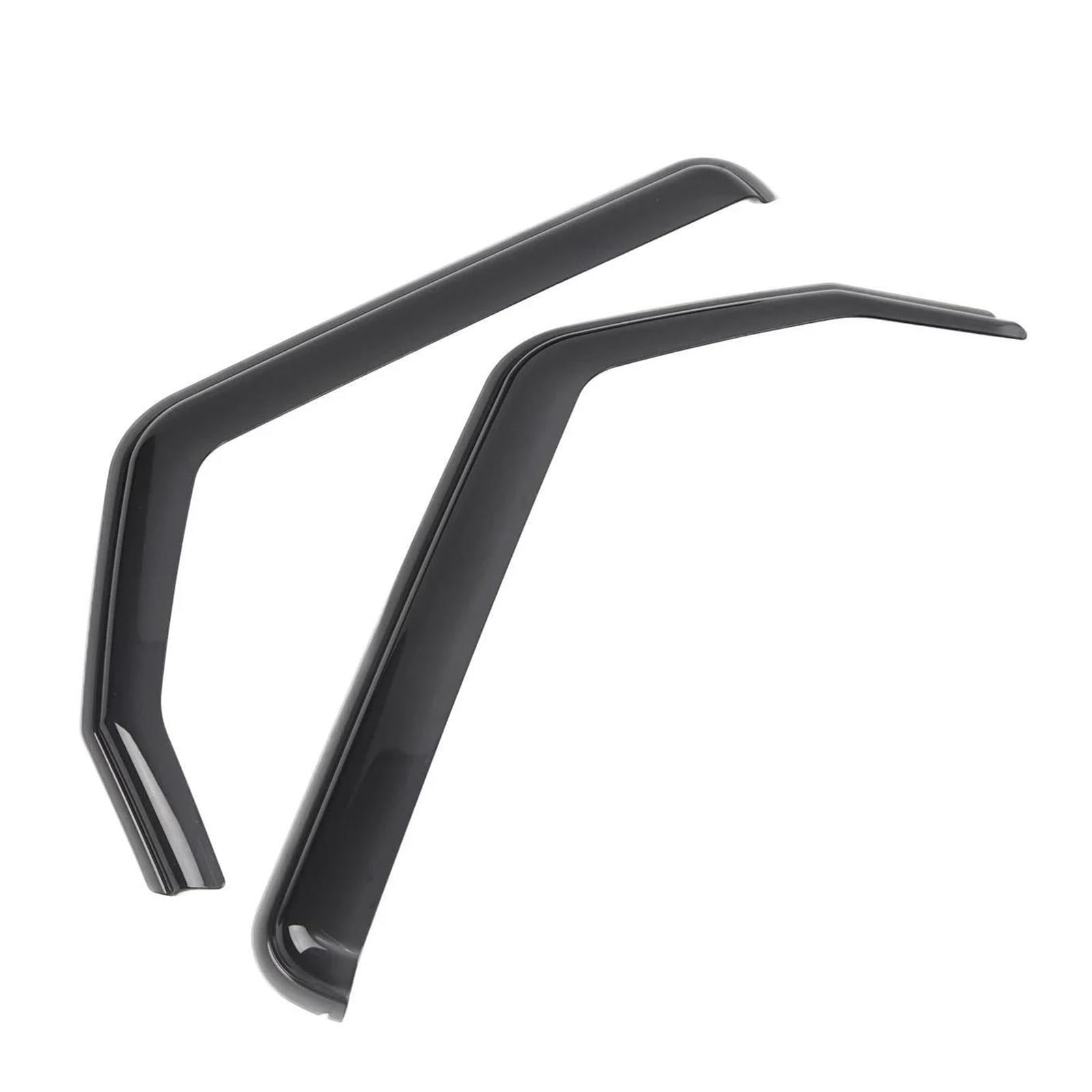 Regenschutz Für Jeep Für Wrangler JL 2018-2022/JK 2007-2018 Windabweiser Für Seitenfenster Lüftungsblenden Sonnen- Wind- Und Regenschutz HETEVSCCK(Black JL 18-20 2 Door) von HETEVSCCK