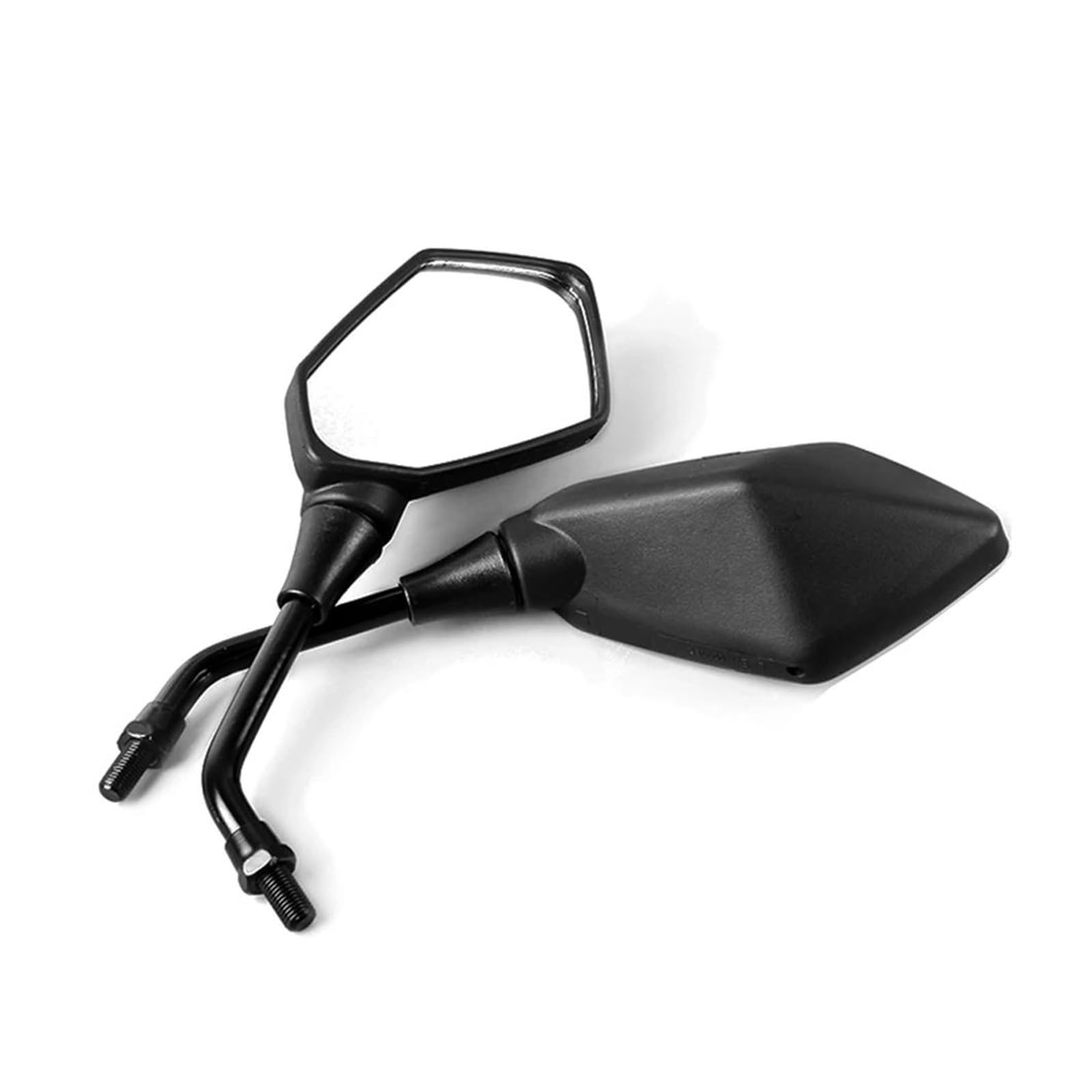 Universal-Motorrad-Rückspiegel 8/10 Mm ABS Für Benelli TRK 502X TNT 125 BN 125 Für Leoncino 500 752S 502C BJ300GS(Black) von HETEVSCCK