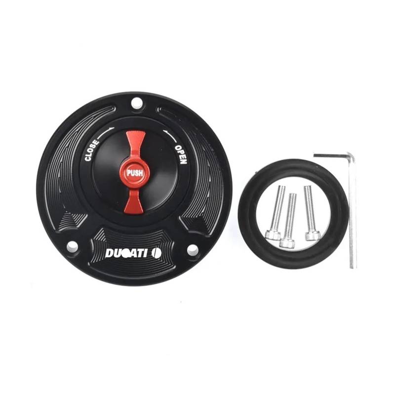 Motorrad Tankdeckel Für Du&Cati Monster 796 2009-2014 1100 EVO S Diesel 696 795 Tankdeckel Gas Abdeckung Quick Release Motorrad Modifizierte Teile CNC von HEWPNGS