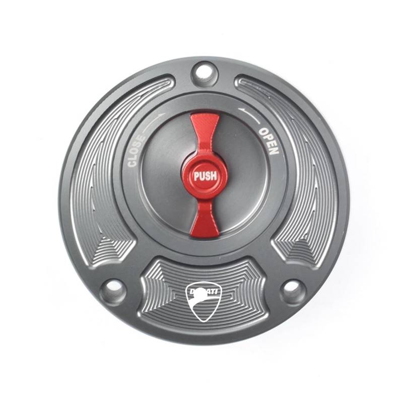 Motorrad Tankdeckel Für Du&Cati Monster 796 2009-2014 1100 EVO S Diesel 696 795 Tankdeckel Gas Abdeckung Quick Release Motorrad Modifizierte Teile CNC von HEWPNGS