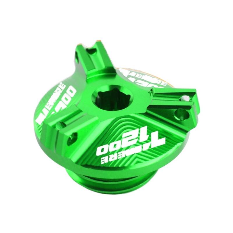 Motorrad Tankdeckel Für Ya&maha Tenere Tenere1200 Tenere 1200 XT1200Z XR1200ZE 2010-2019 2020 Motorrad CNC Aluminium Öleinfülldeckel Abdeckung M20 * 3 von HEWPNGS