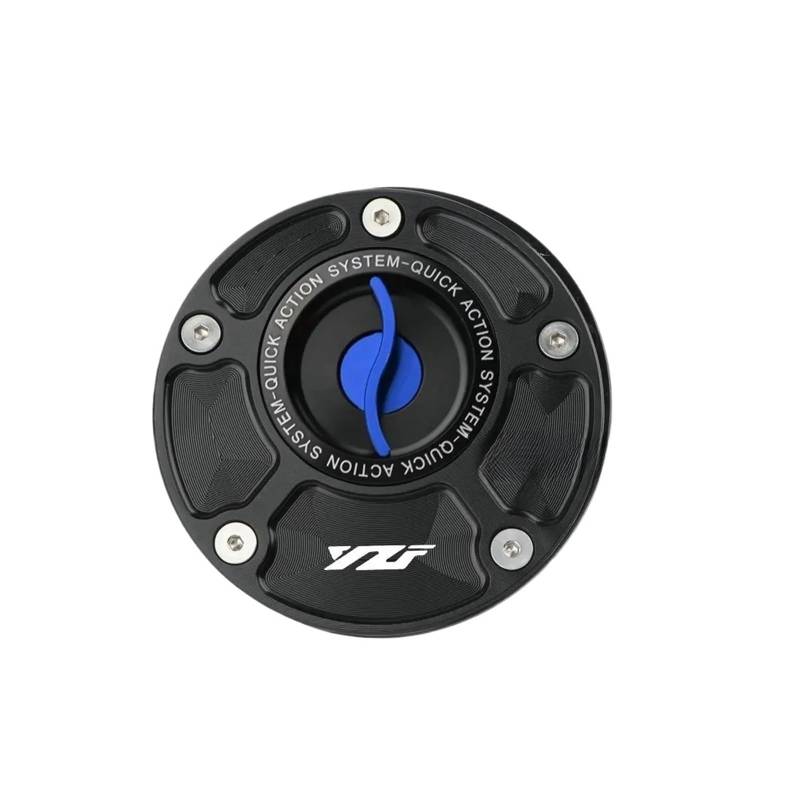 Motorrad Tankdeckel Für Ya&maha YZF-R1 R1M R3 2015–2024 YZF R6 2006–2023 YZF-R7 YZF-R15 YZF-R125 Motorrad Kraftstofftankdeckel Schlüssel Airbox Öltankabdeckung von HEWPNGS