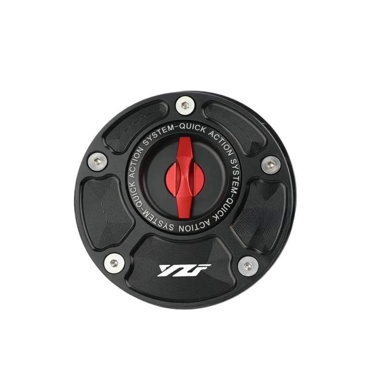 Motorrad Tankdeckel Für Ya&maha YZF-R1 R1M R3 2015–2024 YZF R6 2006–2023 YZF-R7 YZF-R15 YZF-R125 Motorrad Kraftstofftankdeckel Schlüssel Airbox Öltankabdeckung von HEWPNGS