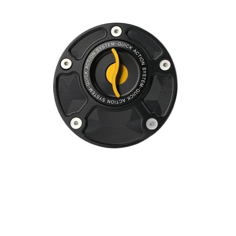 Motorrad Tankdeckel Für Ya&maha YZF-R3 YZF-R6/S YZF-R7 YZF-R1 YZF R1M FZ 1 FZ6 FZ8 Schnellverschluss Keyless CNC Tankdeckel Airbox-Abdeckung Motorrad von HEWPNGS