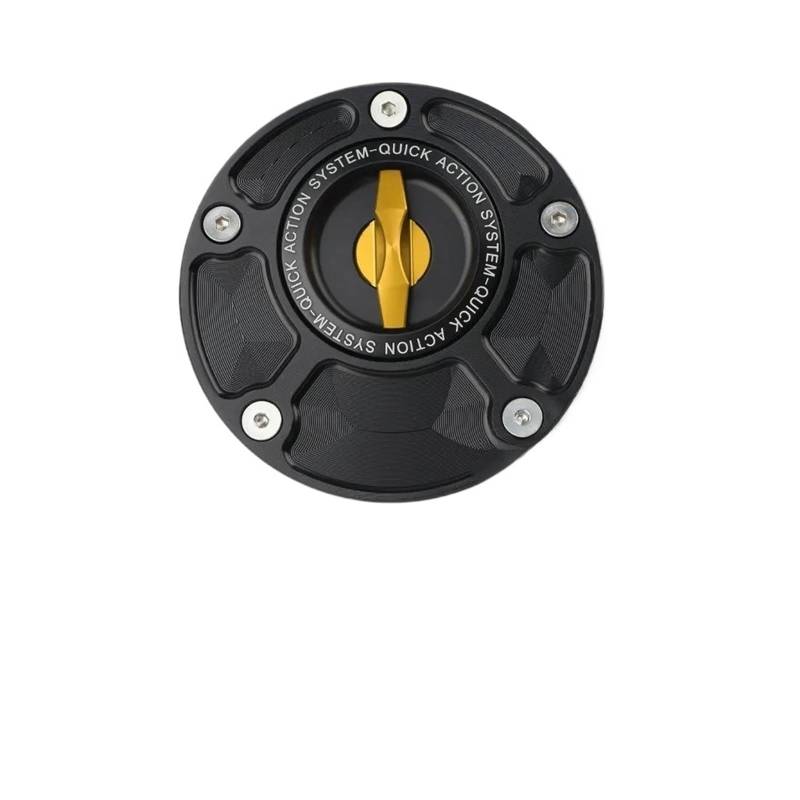 Motorrad Tankdeckel Für Ya&maha YZF-R3 YZF-R6/S YZF-R7 YZF-R1 YZF R1M FZ 1 FZ6 FZ8 Schnellverschluss Keyless CNC Tankdeckel Airbox-Abdeckung Motorrad von HEWPNGS