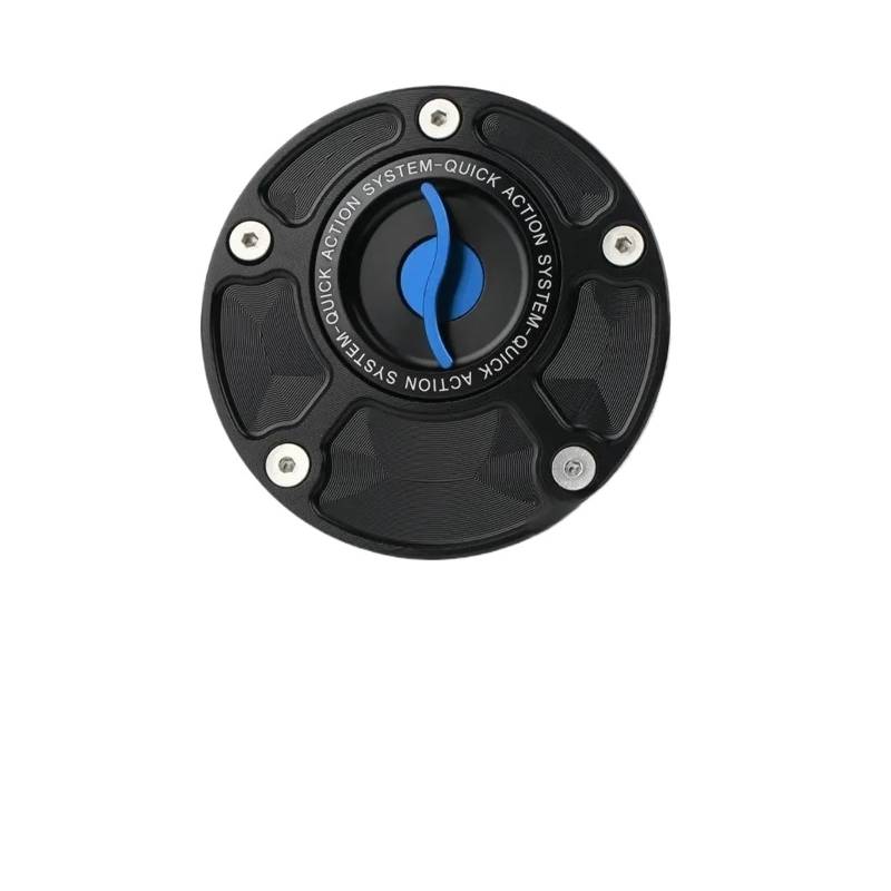 Motorrad Tankdeckel Für Ya&maha YZF-R3 YZF-R6/S YZF-R7 YZF-R1 YZF R1M FZ 1 FZ6 FZ8 Schnellverschluss Keyless CNC Tankdeckel Airbox-Abdeckung Motorrad von HEWPNGS